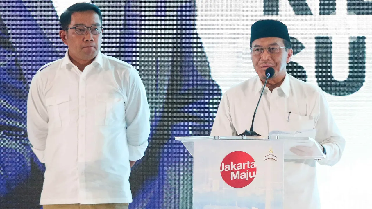 deklarasi Ridwan Kamil dan Suswono