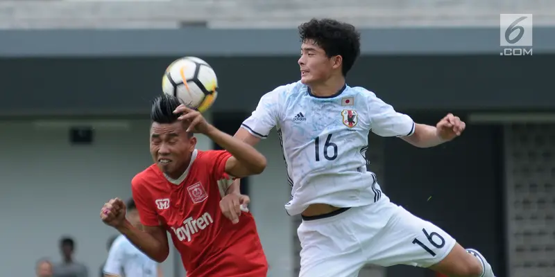 Uji Tanding Lawan Persika, Timnas Jepang U-19 Unggul Tipis