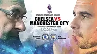 Chelsea vs Manchester City (Liputan6.com/Abdillah)
