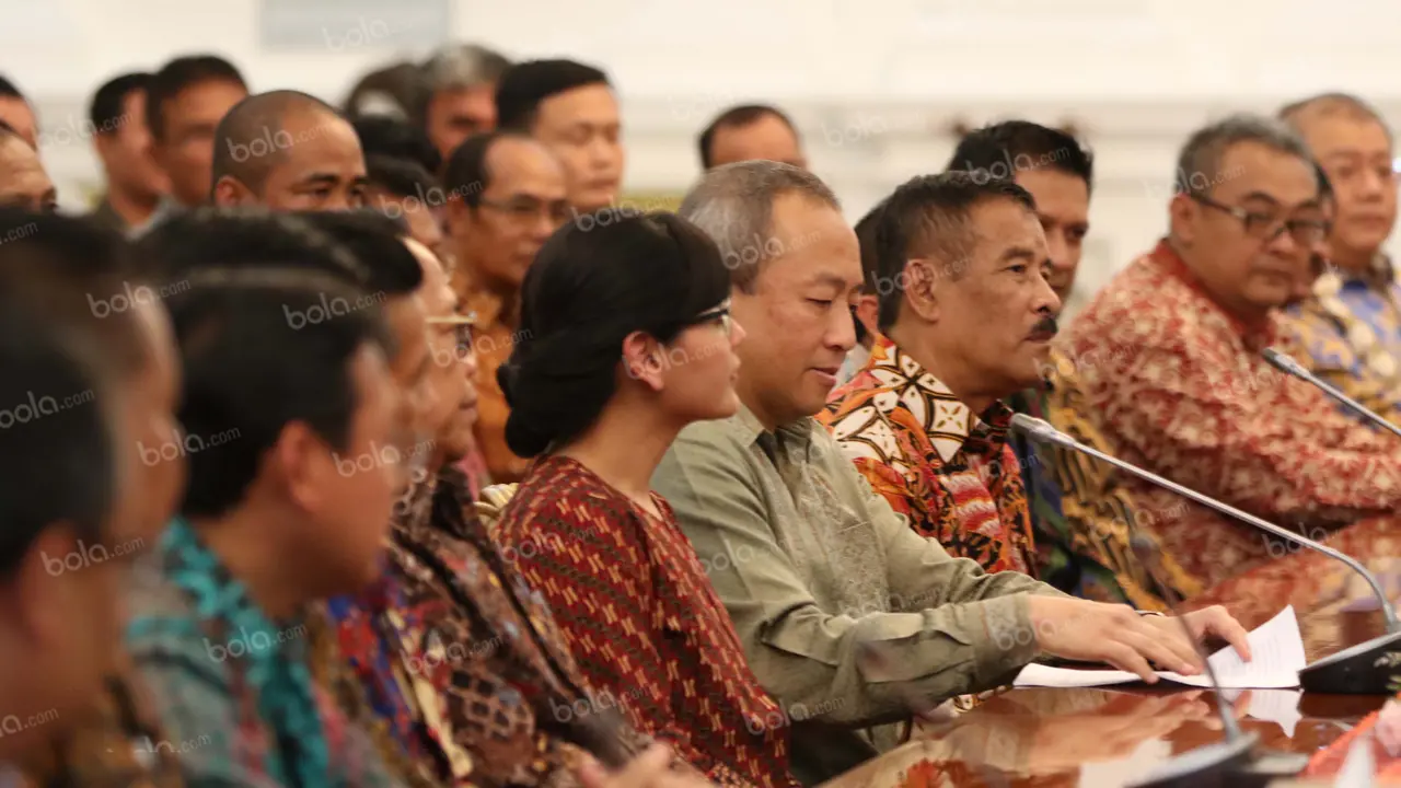 Umuh Muchtar,Glend Sugita, Persib Bandung, Pertemuan Klub, Presiden Jokowi