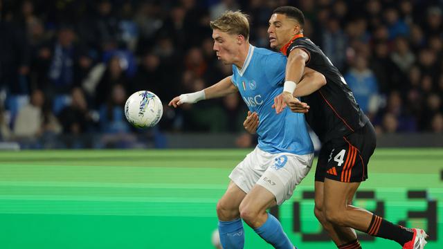 napoli vs como coppa italia rasmus hojlund