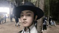 Xu Kai, aktor Tiongkok yang picu perdebatan antara Hanfu dan Hanbok. (dok. Weibo/SCMP)