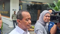 Menteri ESDM Bahlil Lahadalia menghadap Presiden Prabowo Subianto di Istana, Jakarta, Selasa (4/2/2025). Bahlil menemui Prabowo di tengah polemik gas elpiji 3 kg. (Liputan6.com/Lizsa Egeham)