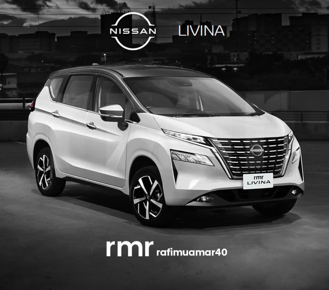 Rekayasa digital Nissan Livina facelift (Instagram/@rafimuamar40)