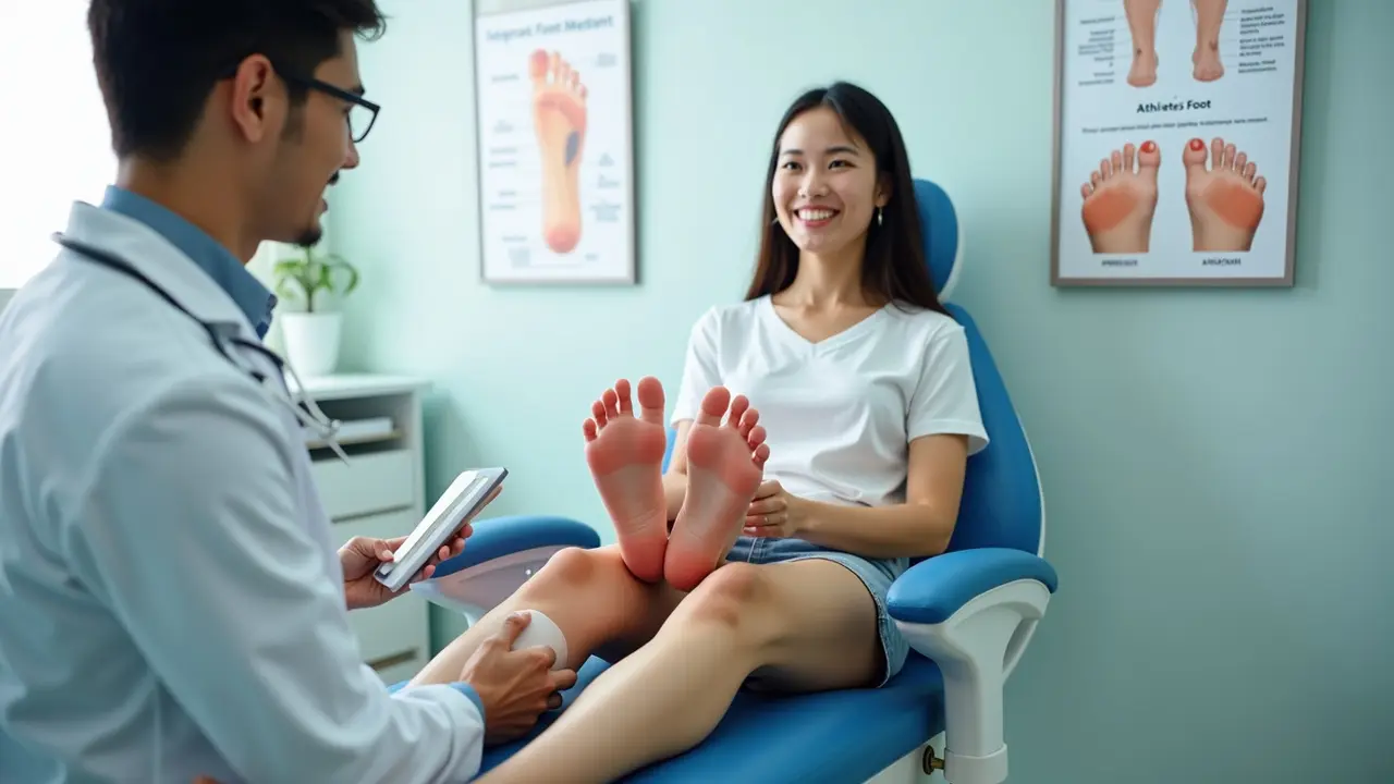 cara menghilangkan kutu air di kaki