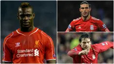 Liverpool memiliki sejumlah pemain bintang yang mampu menunjukan performa luar biasa ketika bersama The Reds. Namun ada beberapa pemain bintang justru gagal tampil bersinar di Liverpool. Berikut pemain yang gagal bersinar saat berseragam Liverpool. (kolase foto AFP)