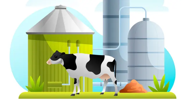 Ilustrasi biogas