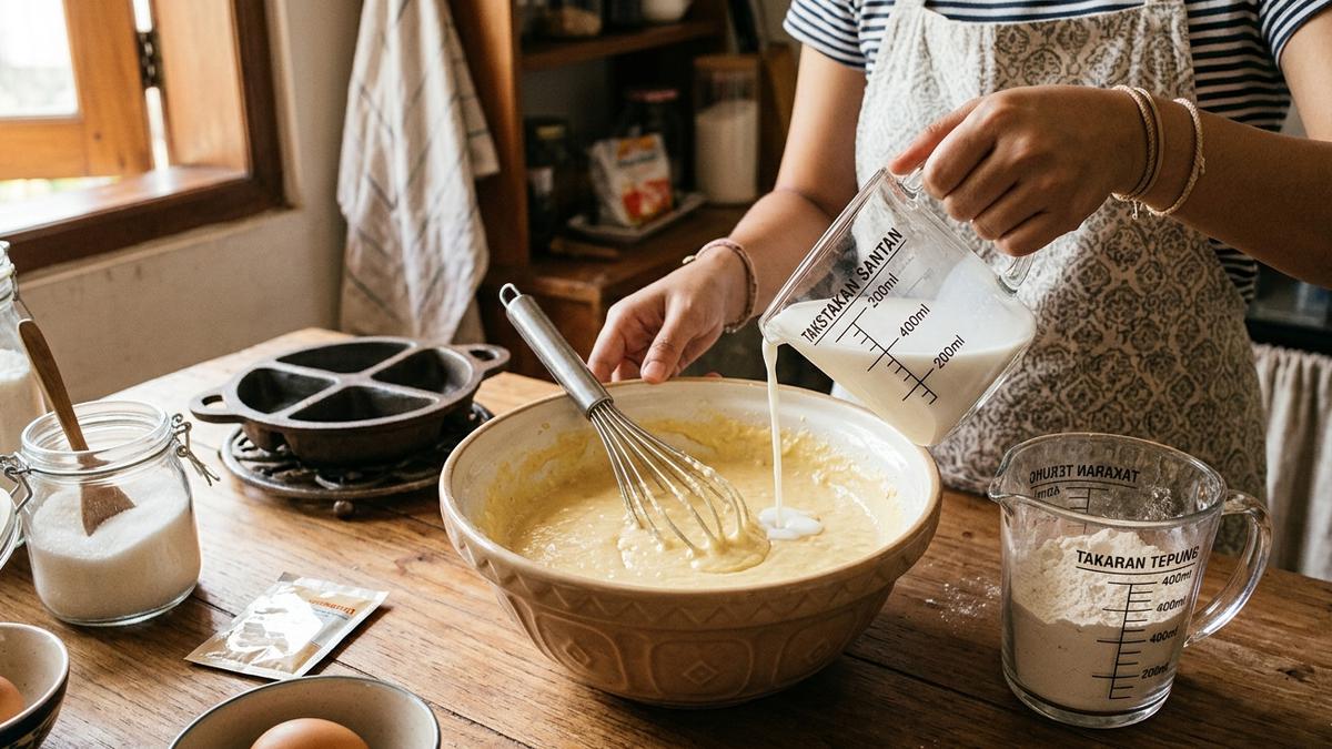Cara Buat Kue Pukis Takaran Gelas yang Empuk, Lembut, dan Mudah Dipraktikkan