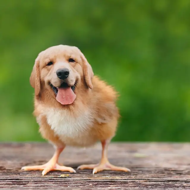 6 Editan Foto Hewan Berkepala Anjing Ini Nyeleneh, Unik Pol