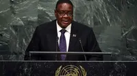 Presiden Malawi Peter Mutharika (AFP)