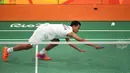 Hasil tersebut mengubur mimpi Tommy Sugiarto untuk melangkah ke perempat final Olimpiade 2016. (AFP/Jim Watson)