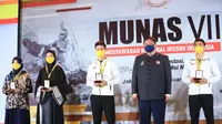 Airlangga Hartarto Kembali Terpilih Pimpin Wushu Indonesia Sampai 2026