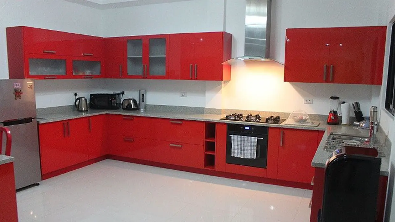 Dekorasi rumah merah-putih