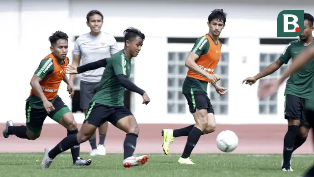 Piala AFF 2018 : Latihan Timnas Indonesia