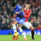 Manchester United vs Bournemouth dalam laga lanjutan Liga Inggris di Old Trafford, 3 Januari 2023. (foto: Lindsey Parnaby / AFP)