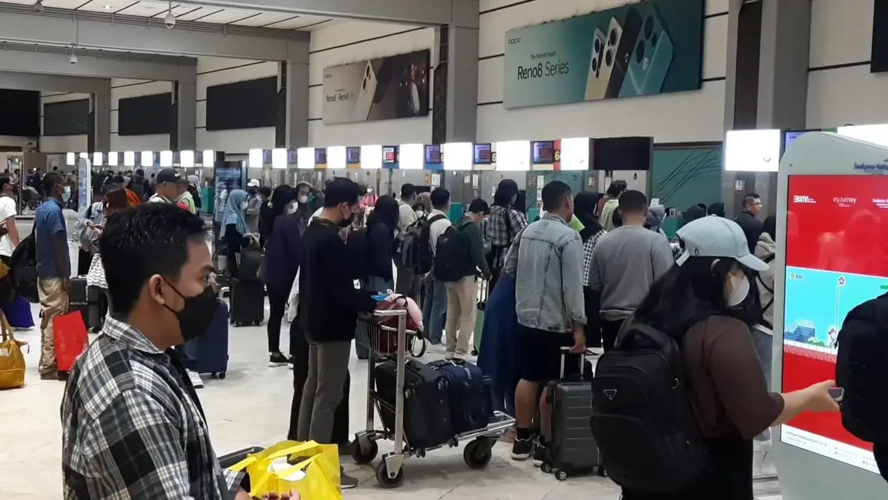 Prediksi Pergerakan Penumpang Bandara Soetta Hari Ini Capai 130.320 Orang
