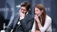 Lee Min Ho dan Suzy dikabarkan putus. Personel Miss A itu membantahnya dengan keras.