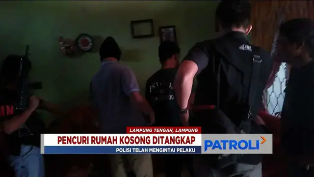 Polres Lampung Tengah bekuk DPO pencuri rumah kosong di Lampung Tengah, Lampung.