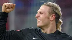 Hertha Berlin's striker Andrej Voronin during German Bundesliga match Energie Cottbus vs Hertha BSC Berlin in the city of Cottbus on March 7, 2009. Berlin won the match1-3. AFP PHOTO/ROBERT MICHAEL