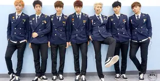BTS adalah salah satu grup idola Korea Selatan yang populer. Tak hanya populer di Korea Selatan saja, grup asuhan Big Hit ini juga populer di luar negeri. (Foto: Soompi.com)