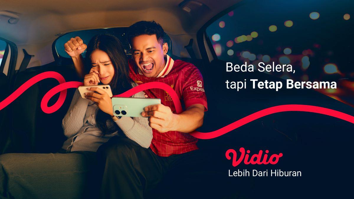 Vidio Resmi Luncurkan Tagline Baru "Lebih Dari Hiburan"