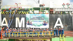 Pertamina Patra Niaga Kirim Perdana Biosolar B50 dari Dua Kilang