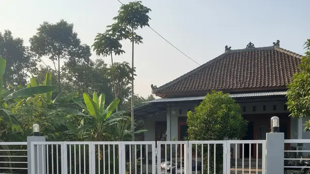 Model Pagar Besi Minimalis Murah di Desa. AI