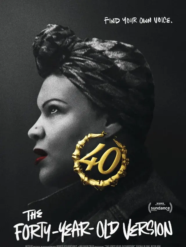 Poster Film  THE FORTY-YEAR-OLD VERSION (credit: imdb).