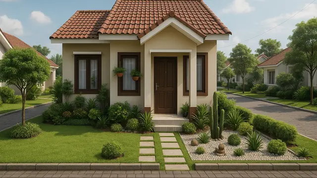 Rumah Bagus Sederhana di Perumahan Subsidi/via GPT