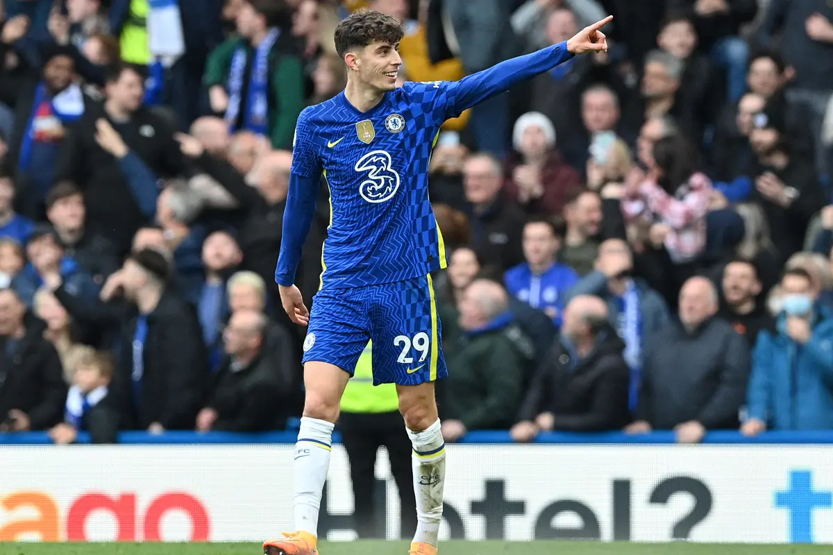 Selebrasi Kai Havertz