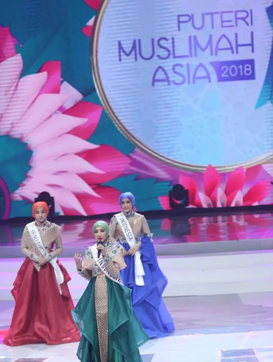 Lima Besar Finalis Puteri Muslimah Asia 2018