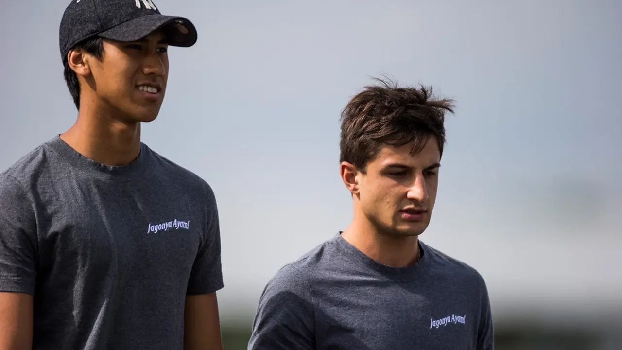 Sean Gelael dan Mitch Evans (sean-gelael.com)