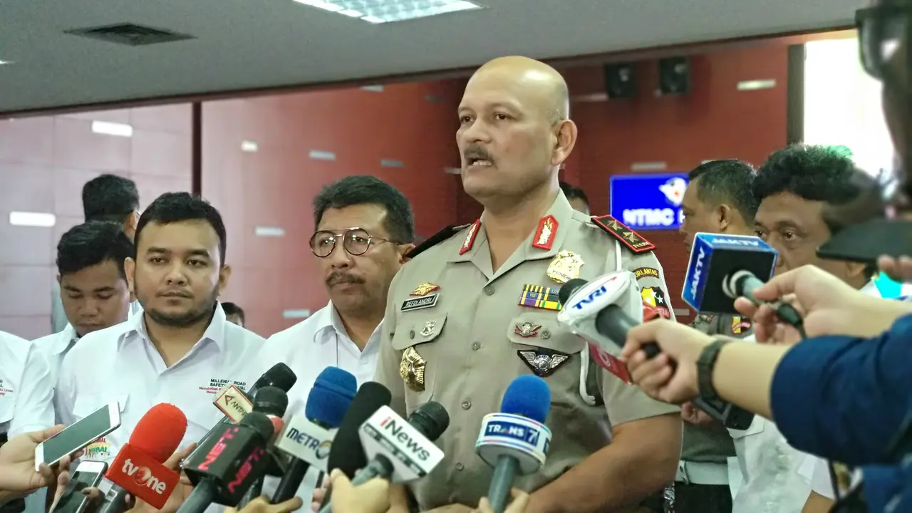 Kepala Korps Lalu Lintas Polri Irjen Refdi Andri