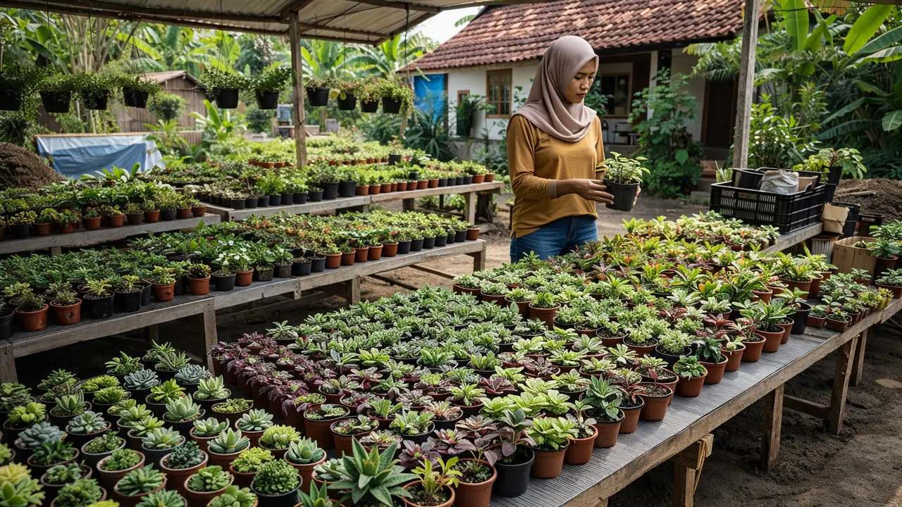 Ide usaha di desa modal Rp2 juta (Foto: ChatGPT)