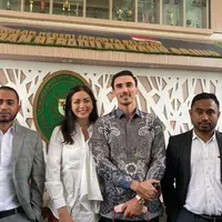 Jessica Iskandar dan Vincent Verhaag di Pengadilan Negeri Jakarta Selatan