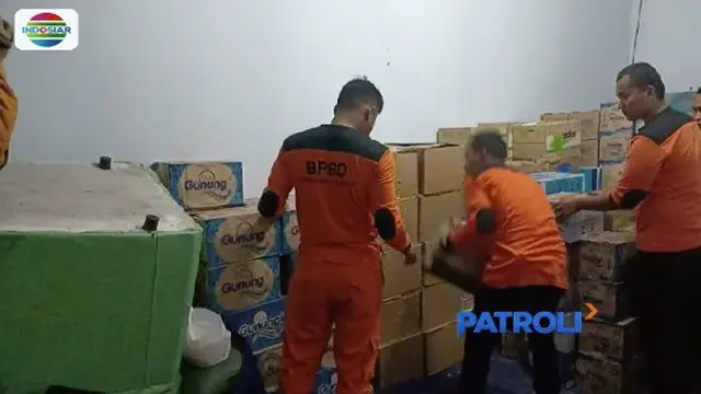 Bantuan Logistik Korban Tsunami Selat Sunda Mulai Berdatangan
