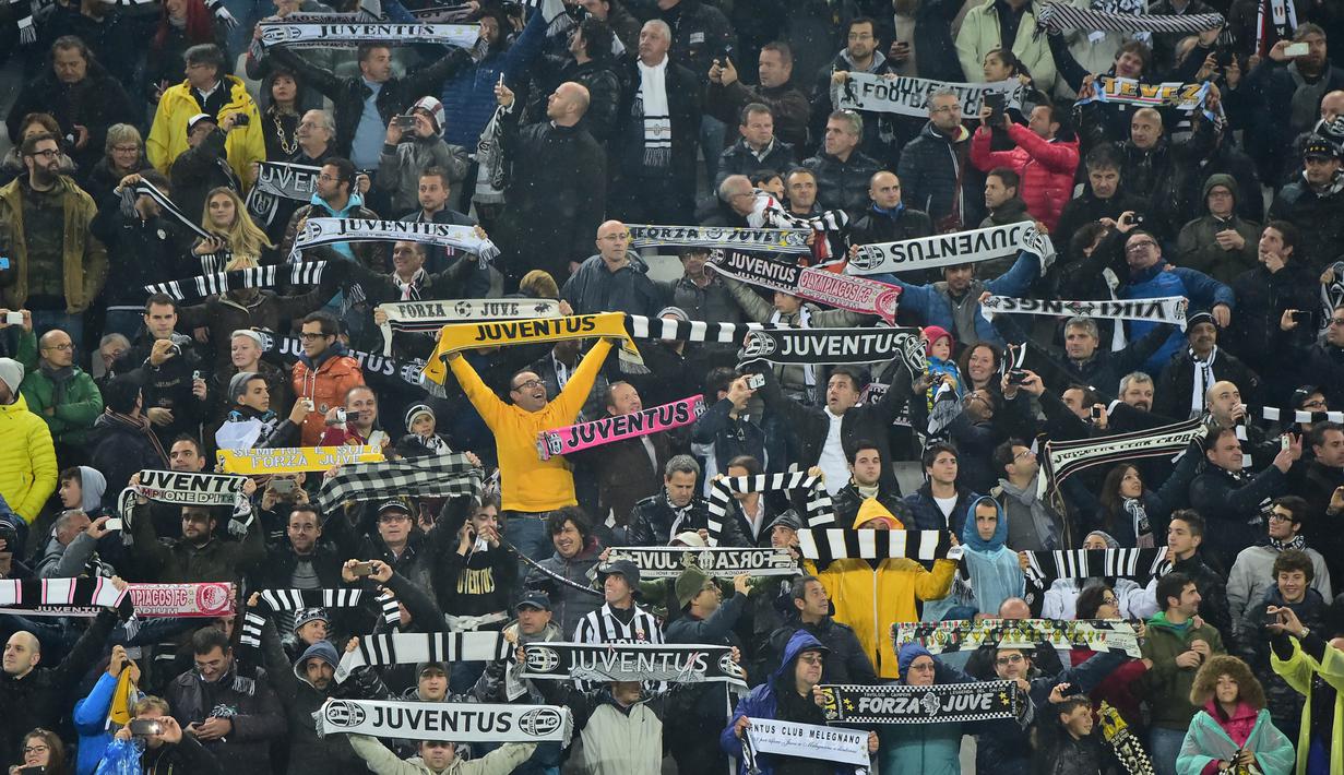 4. Liga Italia (Serie A) - Rata-rata 22.830 penonton. (AFP/Giuseppe Cacace)