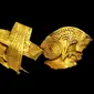 Harta karun emas Anglo Saxon (Birmingham Museum and Art Gallery)
