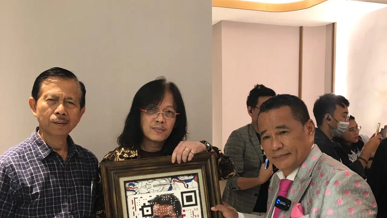 Kala Hotman Paris Lukisan Qr Art dari Kawoong Innovation