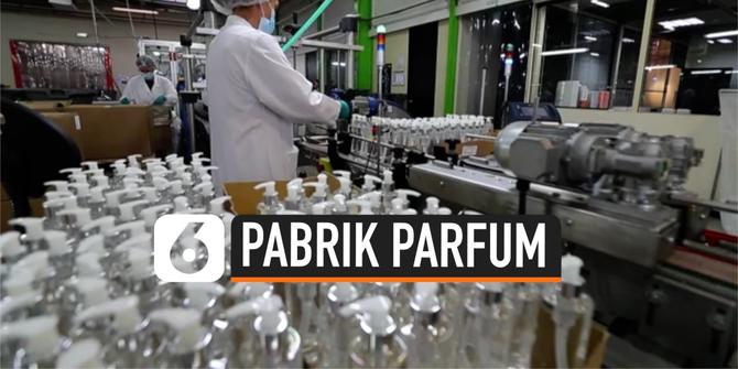 VIDEO: Pabrik Parfum Produksi Gel Disinfektan untuk Panti Jompo