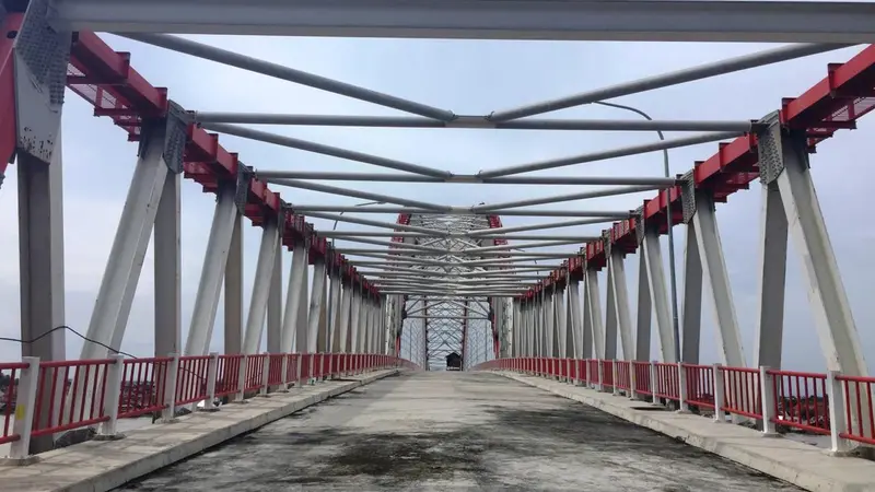 Tak Capai Target, Pembangunan Jembatan Musi VI di Palembang Belum Juga Usai