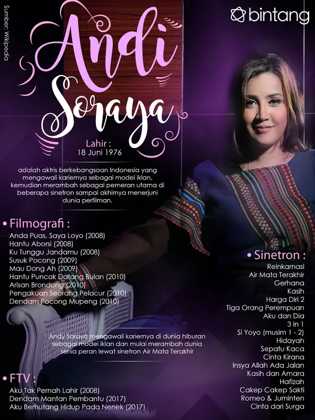 [Bintang] Celeb Bio Andi Soraya