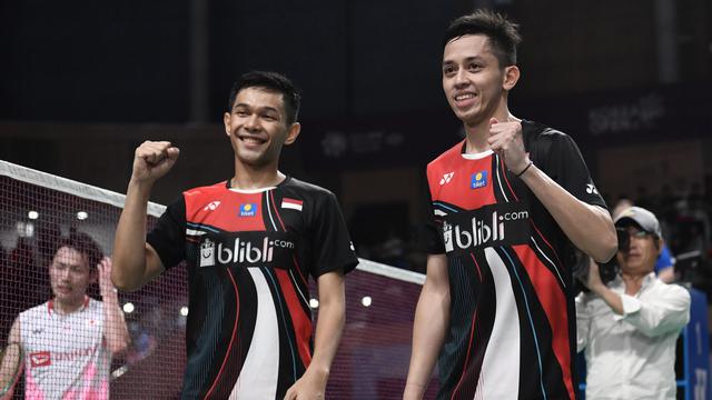 Kegembiraan Fajar / Rian Raih Juara Korea Terbuka 2019