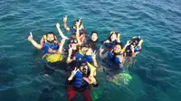 Eloknya Pulau Pramuka, Ada Monas di Dalam Laut