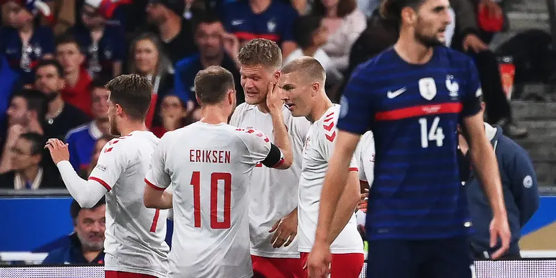 Prancis vs Denmark di UEFA Nations League