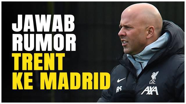 Berita Video, komentar Arne Slot terkait rumor Trent Alexander-Arnold yang diisukan ke Real Madrid