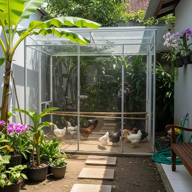 9 Model Kandang Ayam Tertutup tapi Transparan, Inovasi Modern Peternakan Unggul