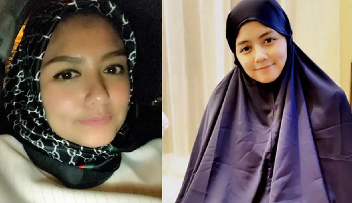Penyanyi Tika Ramlan atau lebih dikenal dengan Tika T2 memutuskan merubah penampilannya. Ibu tiga orang ini memutuskan untuk mengenakan hijab. Seperti diwajibkan setiap perempuan muslim. (Instagram/tika_ramlan)