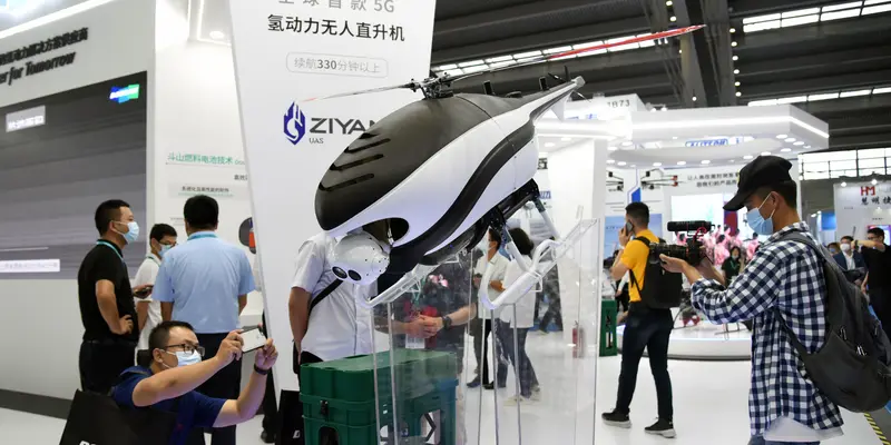 Mengunjungi Pameran Drone Internasional Shenzhen ke-5