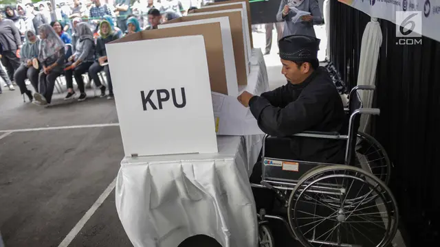 KPU Simulasi Pemungutan dan Penghitungan Suara Pemilu 2019